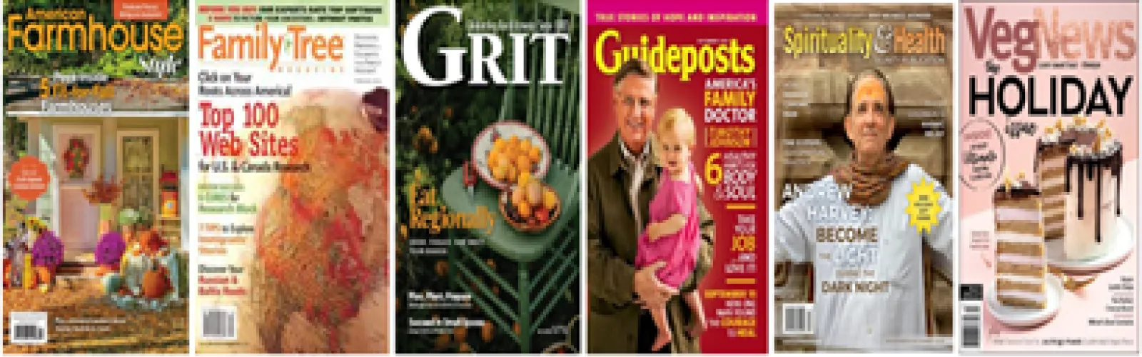 Pictures of magazine covers 