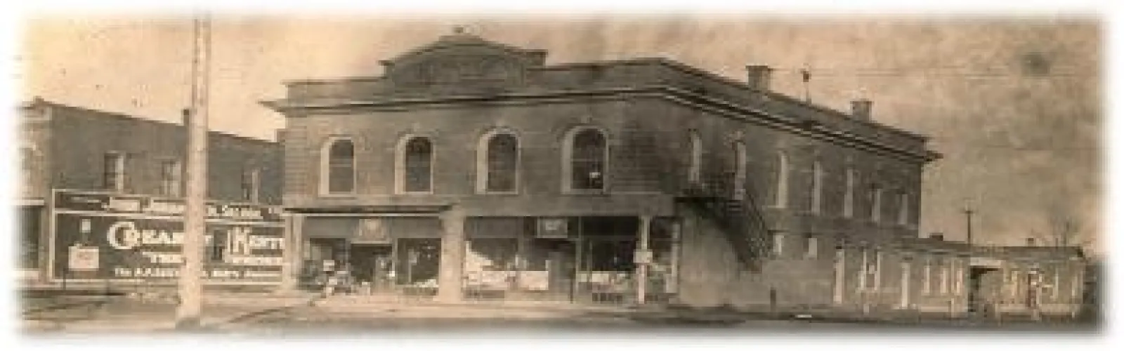 Downtown Oak Harbor long ago