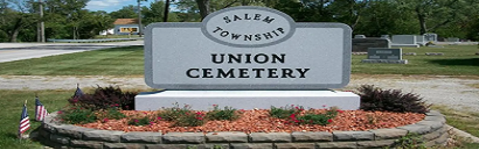 Union Cemetery sign